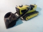 Vintage TONKA T-6 Front end Loader  1970s Yellow Steel Bulldozer Digger
