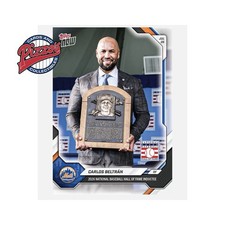Carlos Beltran Hall Of Fame 2026 MLB Topps NO...