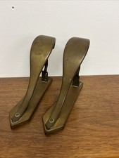 Antike Halterung Gardinenstange Jugendstil Vorhang  Art Nouveau Messing 5900.21