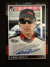 2018 Panini Donruss Racing Greg Biffle Retro Signatures 1985