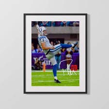 Football Autograph Print - Pat McAfee - Boomstick