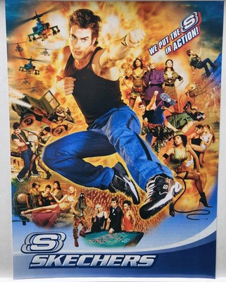 2004 Skechers Shoes Sneakers Original Print Ad Poster Promo Art Magazine Page