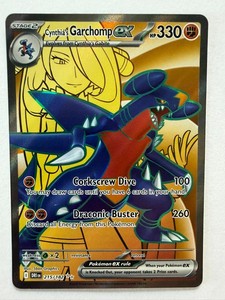 Cynthia Garchomp Card