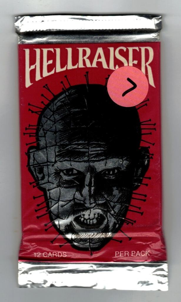 1992 Eclipse Enterprises Hellraiser (Movie) Trading Card Pack