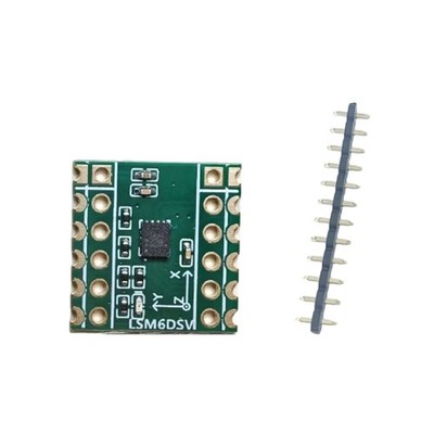 6-Achsen-Sensor LSM6DSV  für SmolSlime für SlimeVR Unterstützt SPI/IIC X3F1