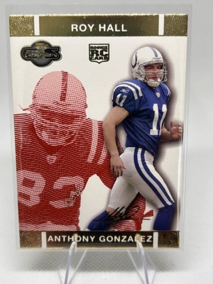 2007 Topps Co-Signers Anthony Gonzalez Roy Hall Red Changing Faces /399 #83 RC
