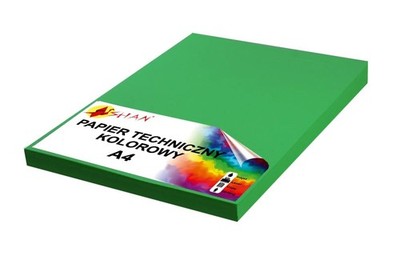 Technisches Papier A4 200g grün intensiv 50 Blatt