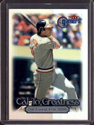 CAL RIPKEN JR. 2000 Fleer Gamers Cal To Greatness Insert #11 SP