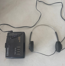 Emerson AM/FM Radio Personal Cassette Player Graphic Equalizer AC2113CS Tested