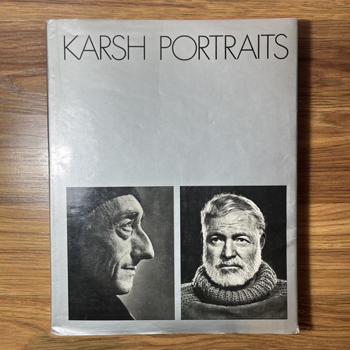 KARSH PORTRAITS Yousuf Karsh HC/DJ 1976 Photography Ships Fast