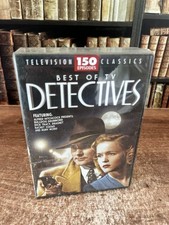 Best of TV Detectives DVD, 2007, 12-Disc Set Hitchcock, Dick Tracy SEALED NEW