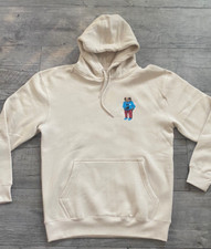 DtMF Bad Bunny Back Print / Concho Pocket Sand Beige Hoodie Debi Tirar Mas Fotos