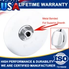 Dryer Timer Control Knob White Replacement For GE WE01X20374 PS8769912 AP5805160