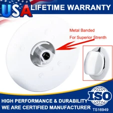 Dryer Timer Control Knob White Replacement For GE WE01X20374 PS8769912 AP5805160
