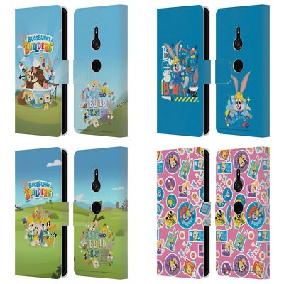 OFFICIAL BUGS BUNNY BUILDERS GRAPHICS LEATHER BOOK CASE FOR SONY PHONES 1