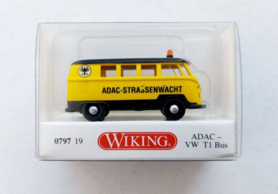 WIKING MINIATURMODELL 0797 19 - 1/87 H0 VW VOLKSWAGEN T1 BUS ''ADAC''