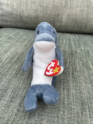 TY Beanie Baby - Echo der Delfin - 1996