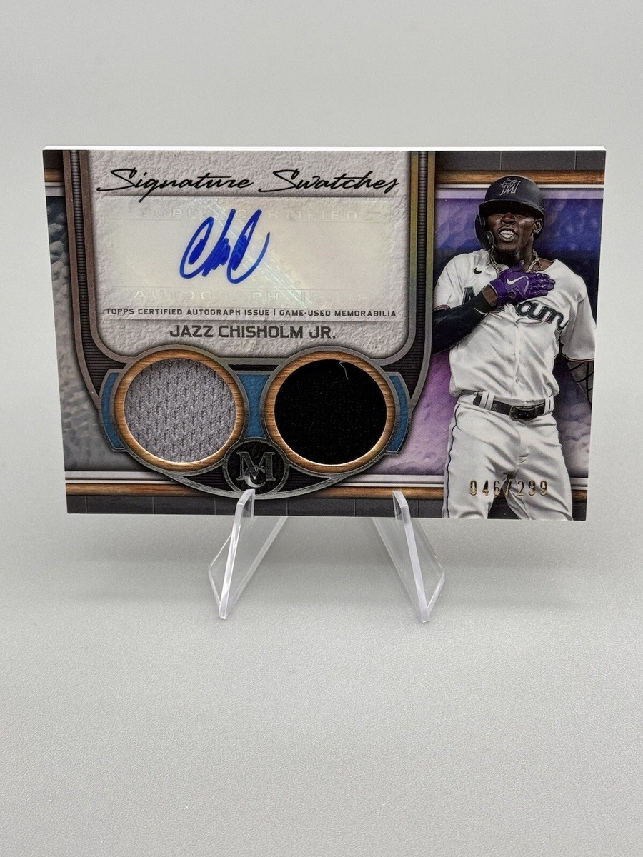 2023 Topps Jazz Chisholm Jr. Autograph
