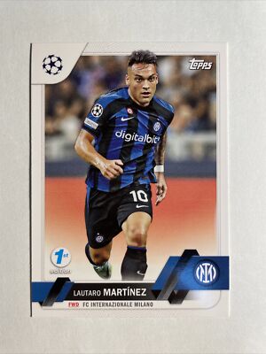 Topps 1st Edition Lautaro Martinez Inter Mailand