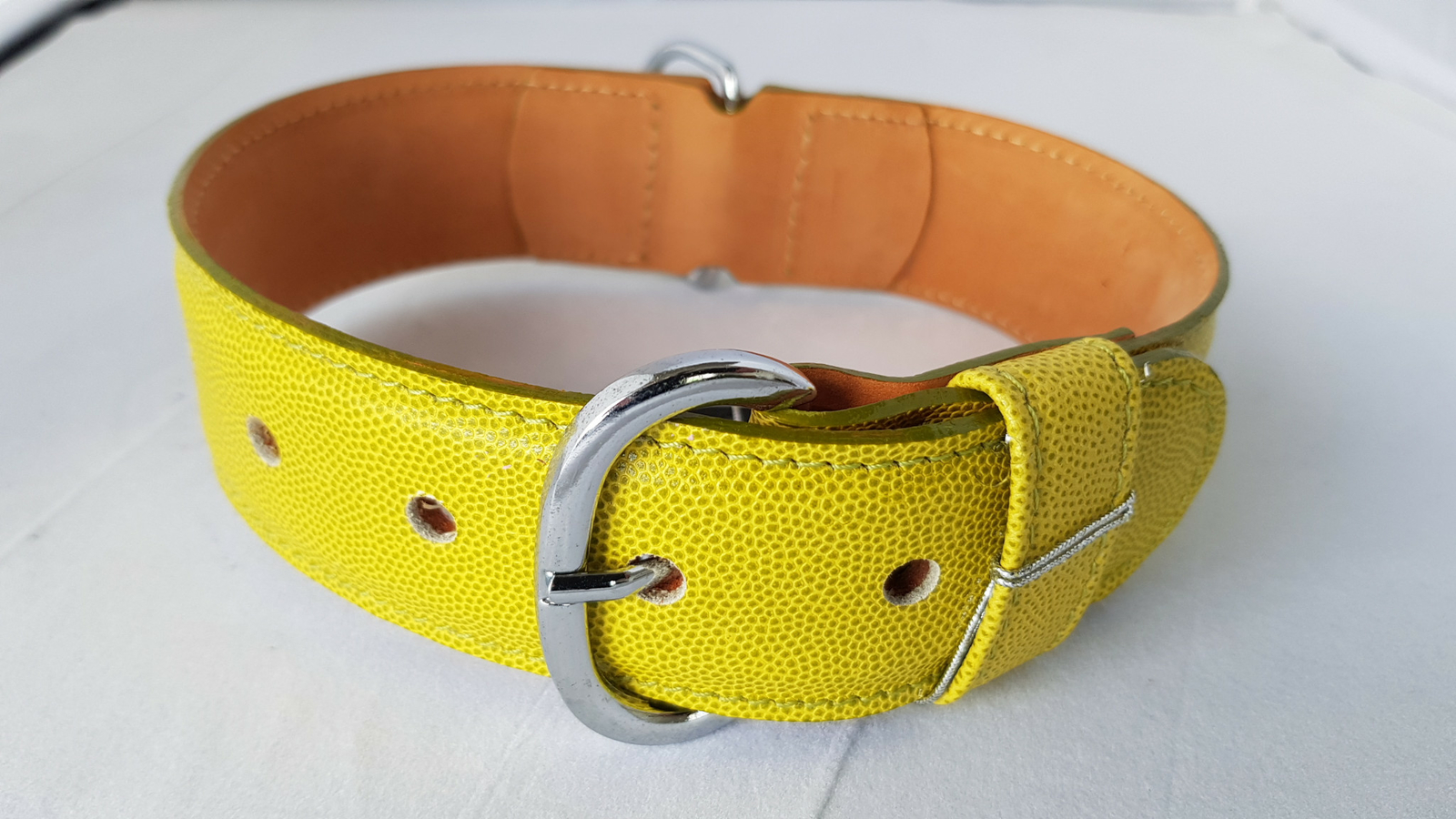 Collier chien 50 cm Koko Von Knebel Yellow, fini les irritations au cou de votre animal