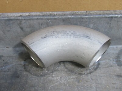 NEW PANTECH 304 S/S STAINLESS 2'' WELD-IN 90° DEGREE ELBOW SCH 40S