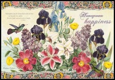 Garden Botanicals - DIY Chart Counted Cross Stitch Pattern Needlework DMC Color