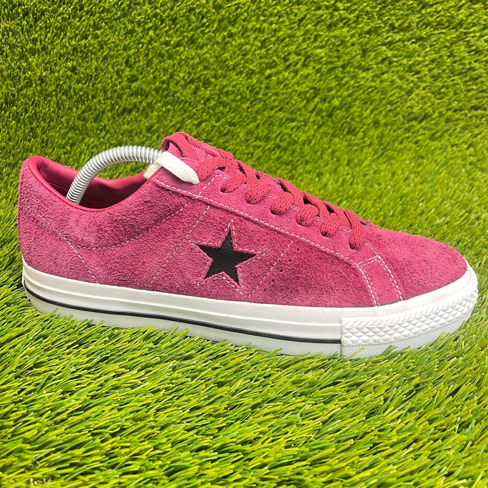 Converse One Star Low Pro Womens Size 11 Pink Red White Athletic