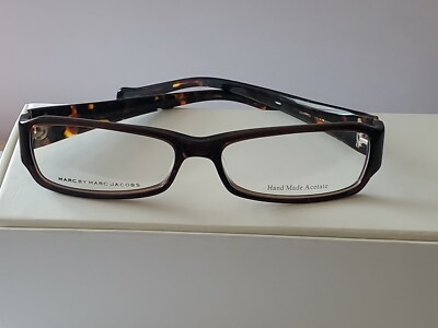 AUTHENTIC MARC BY MARC JACOB EYEGLASSES BROWN TORT 100% AUTHENTIC PLASTIC MMJ455