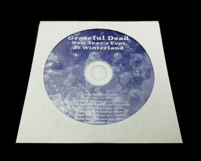 Grateful Dead New Year's Eves at Winterland Bonus Disc CD Jerry Garcia 1970 1977