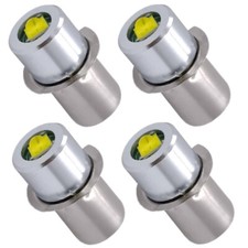 18v Xenon White LED Flashlight Bulb for Dewalt DW9083 DW908 DW919 DC509 - 4 Pack