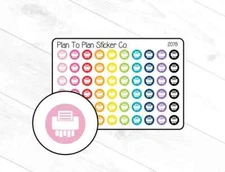 2078~~Paper Shredder Planner Stickers.