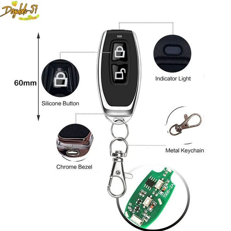 Kit aislante interruptor remoto antirrobo relé desconexión batería motocicleta Foto 3 de 4