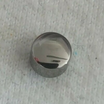 RADO Water Resistant Gray Ceramic Cap Crown Part Number 48-114