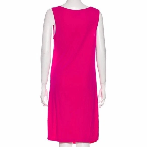 Abito Michael Kors Shift rosa taglia 6 o media senza maniche