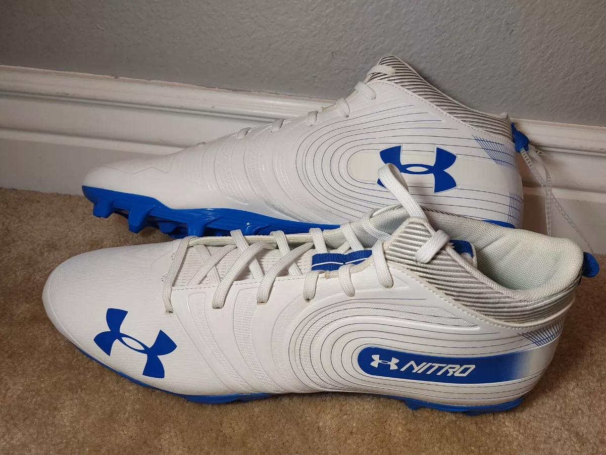 Ua nitro mid best sale mc football cleats