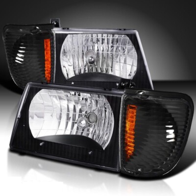 VISION CONDOR 2002 2003 2004 BLACK HEADLIGHTS HEAD LIGHTS SIGNAL CORNER RV