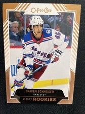 22-23 UD Series 1 Hockey O-Pee-Chee Glossy Rookie R-4 Braden Schneider