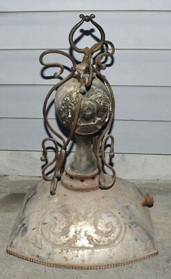 RARE Antique ROUND OAK PARLOR STOVE DOE WAH JACK BURNER STOVE FINIAL TOP |  eBay