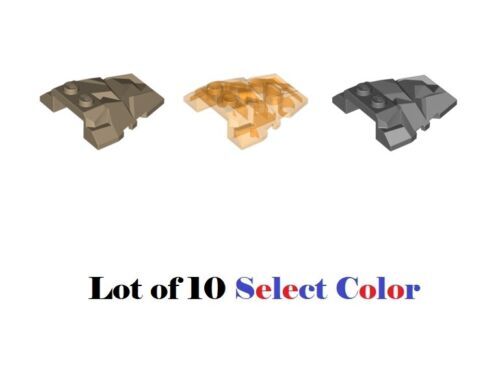 LEGO Lot of 10 Roof Rock Tile 4X4 W Angle Select Color 28625 52891