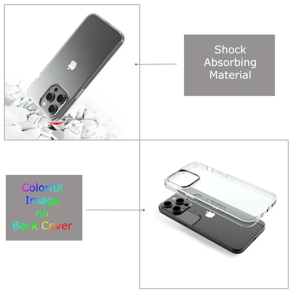 Funda de teléfono para iPhone 16,16 Pro,16 Plus,16 Pro Max,Protector de pantalla L25 Foto 3 de 3