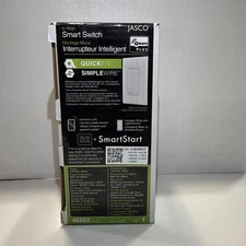 Jasco Zwave Smart Switch Interrupter Intelligent JAS46562 White