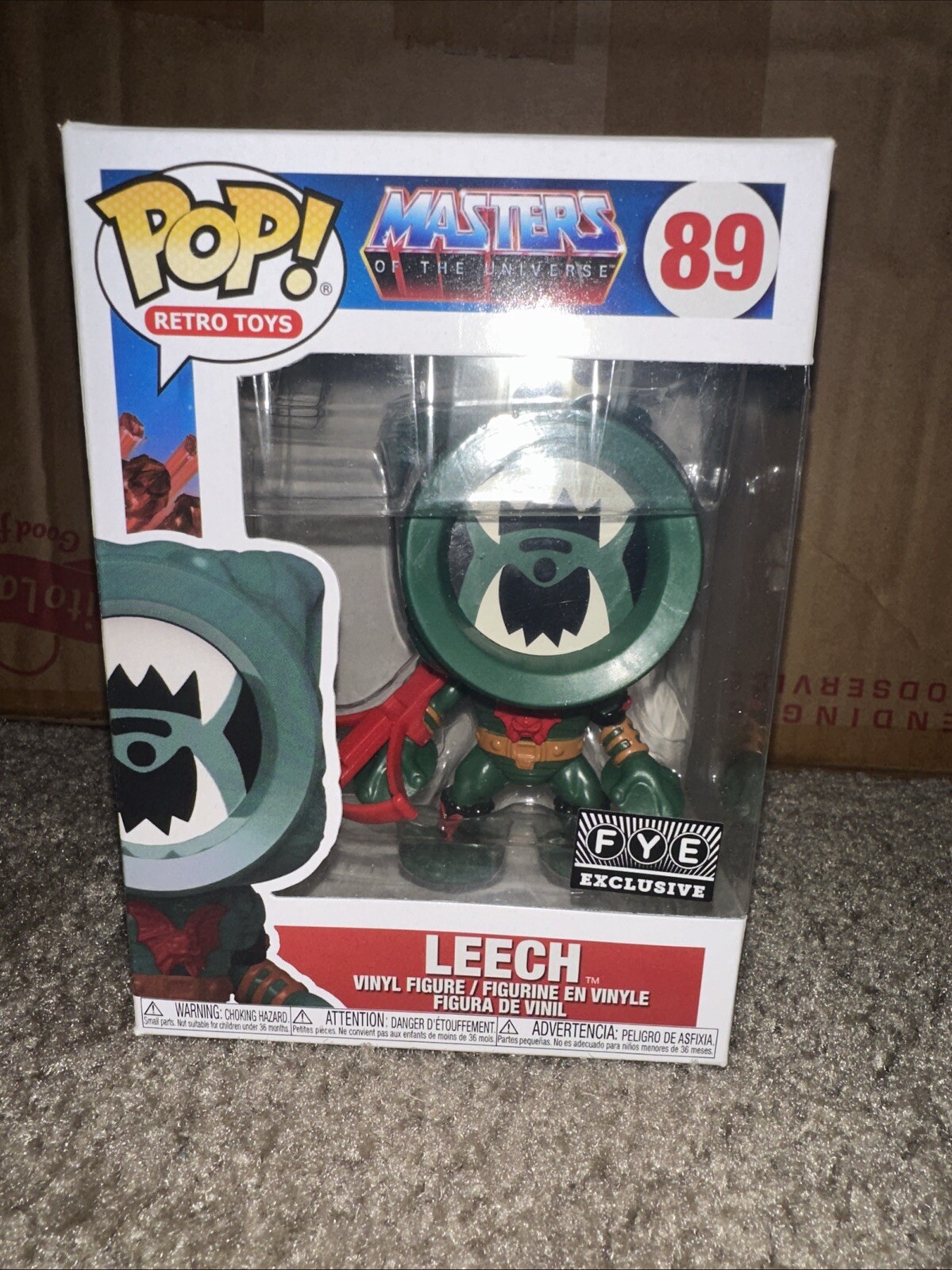 Funko Pop Retro Toys Masters of the Universe Leech Figure #89