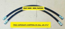 Jcb Hydraulic Hose 3/8" Bsp 540 Mm, Set Of 2 Pcs. (Part No. 612/06100)