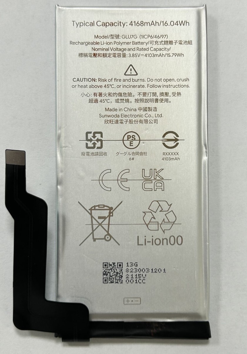 google pixel 6a 【バッテリー新品】本体 Google Pixel 6a Battery - Genuine