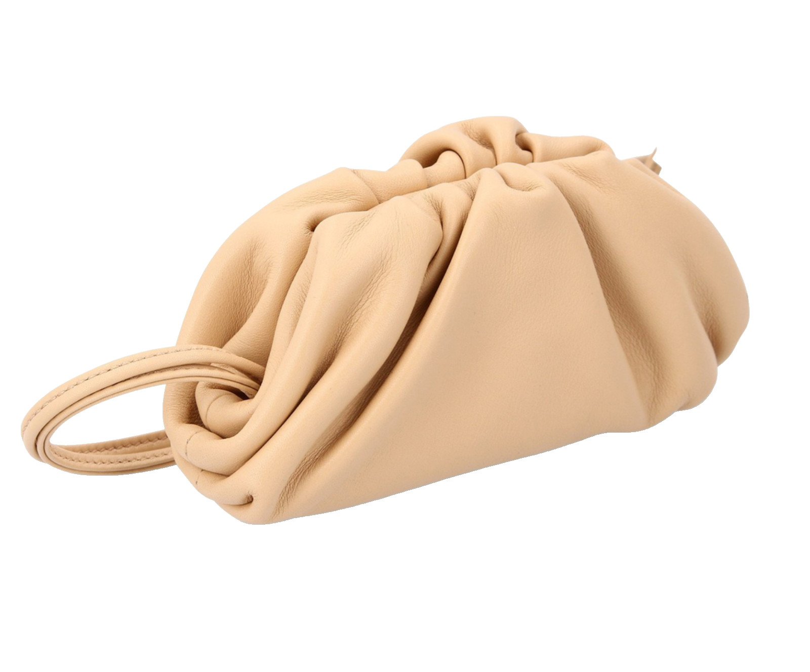 Bottega Veneta The Pouch Mini Purse Wristlet Bag Miniature Nappa Handbag