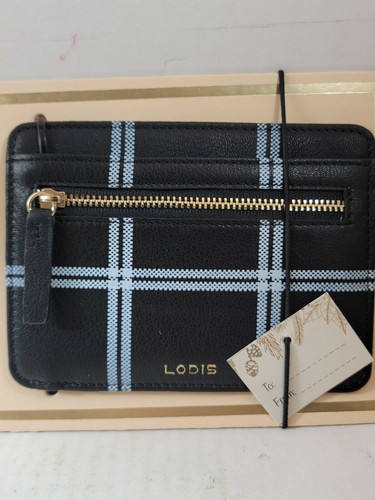 Lodis Genuine Leather Women Coin Purse Credit Card Wallet... New - Picture 2 of 11