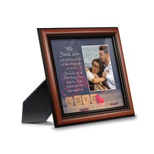 Wife, Friend, Love; Gifts for Wife from Husband, Romantic Picture Frame