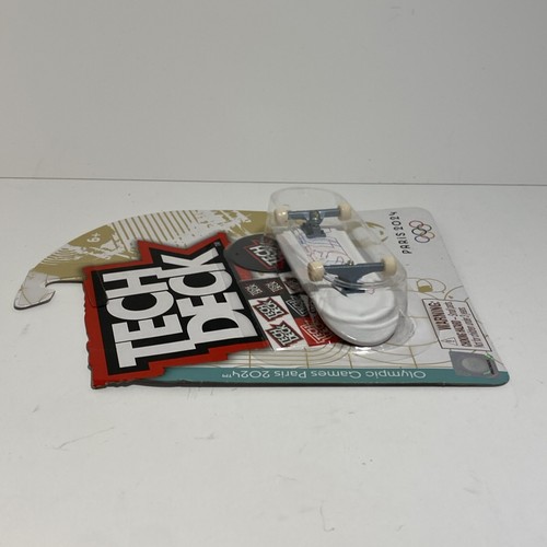 Tech Deck Paris Olympics 2024 Ultra Rare Chris Joslin Fingerboard w 33mm Trucks - Picture 7 of 13