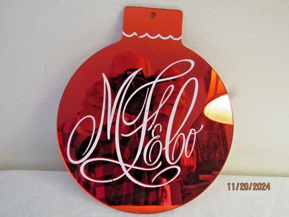 Vintage Marshall Field's Signature Christmas Store 6 3/4" Ornament used as is - Image 2 of 3