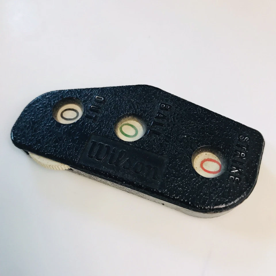 DE COLECCIÓN WILSON BOLAS STRIKES CONTADOR ÁRBITRO BUENA CALIDAD Foto 2 de 3